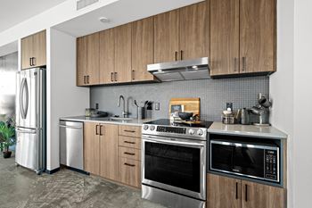 Designer kitchens with custom backsplash